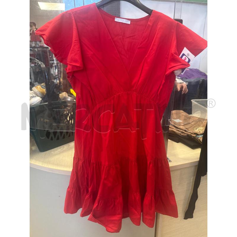 VESTITO DONNA SUSY MIX ROSSO | Mercatino dell'Usato San giovanni teatino 1