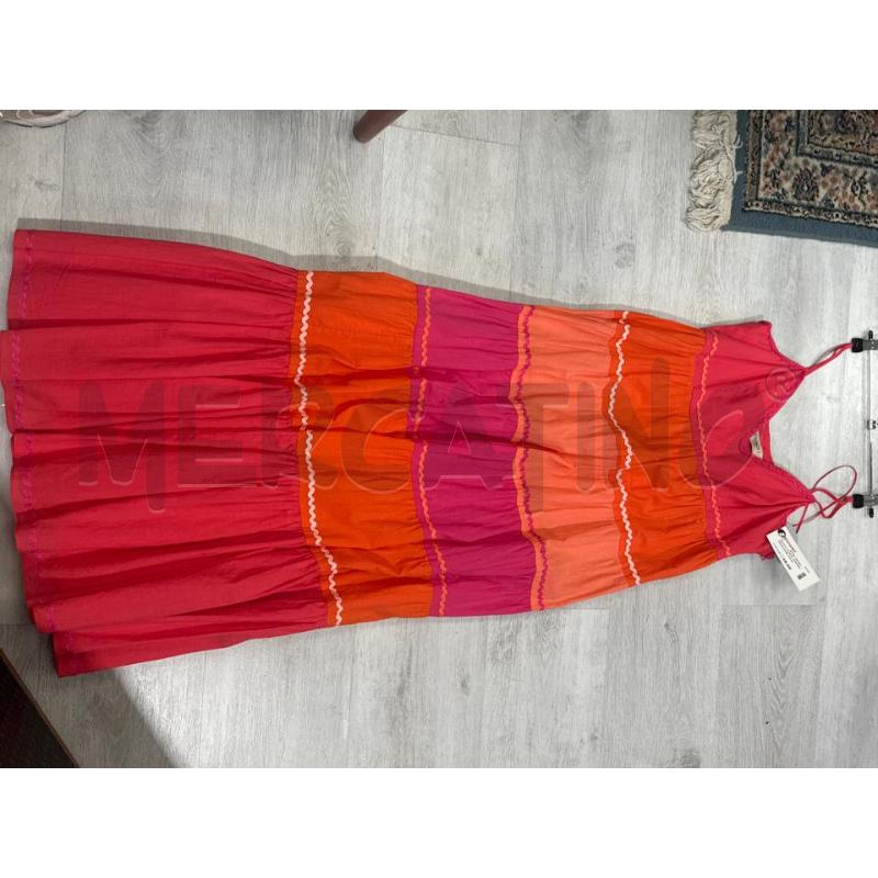 VESTITO DONNA TWINSET ARANCIONE FUCSIA | Mercatino dell'Usato San giovanni teatino 1