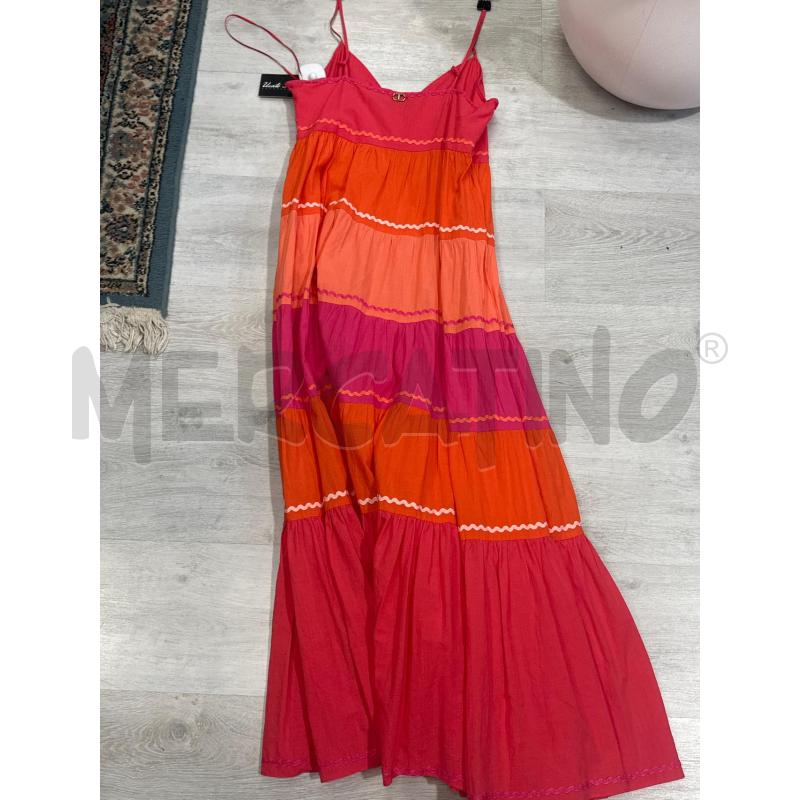 VESTITO DONNA TWINSET ARANCIONE FUCSIA | Mercatino dell'Usato San giovanni teatino 2