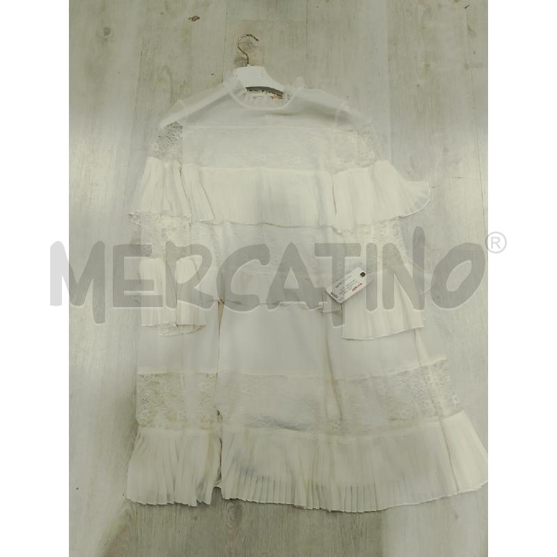 VESTITO DONNA TWINSET BIANCO PIZZO | Mercatino dell'Usato San giovanni teatino 1
