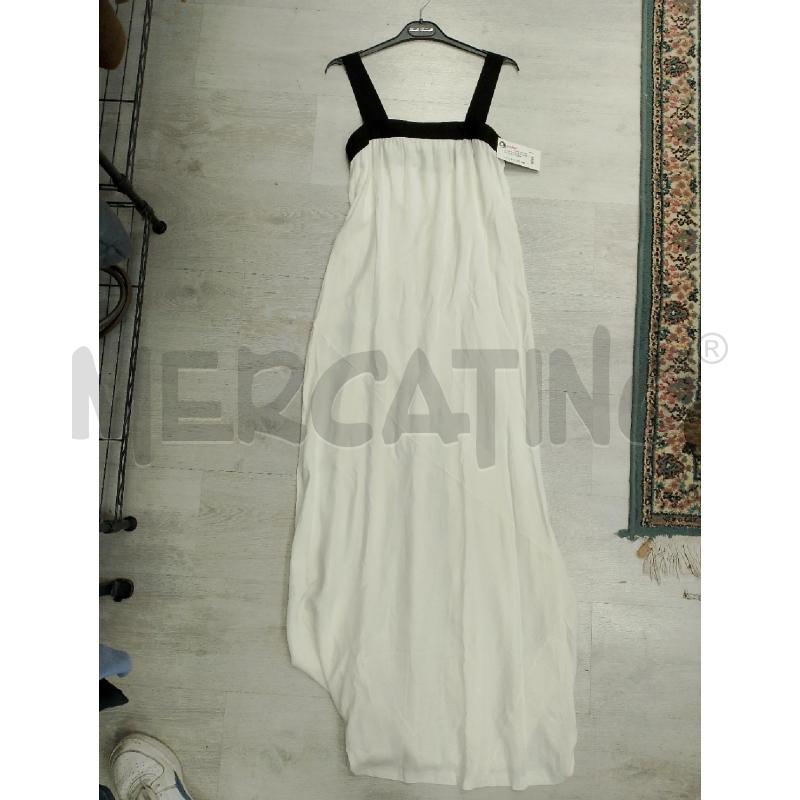 VESTITO DONNA TWINSET BIANCO SPALLINE NERE | Mercatino dell'Usato San giovanni teatino 1