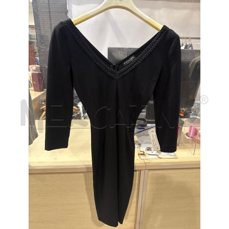 VESTITO DONNA TWINSET NERO  | Mercatino dell'Usato San giovanni teatino 1