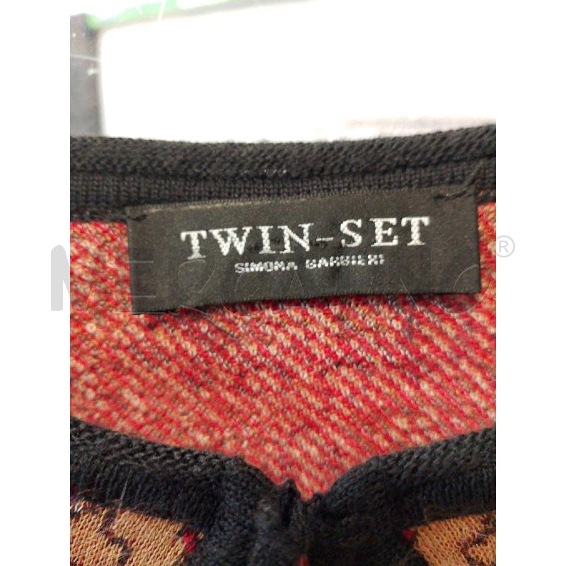VESTITO DONNA TWINSET ROSSO FANTASIA | Mercatino dell'Usato San giovanni teatino 2