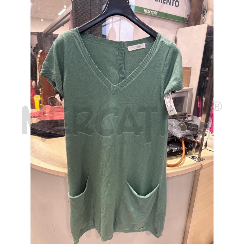 VESTITO DONNA TWINSET VERDINO  | Mercatino dell'Usato San giovanni teatino 1