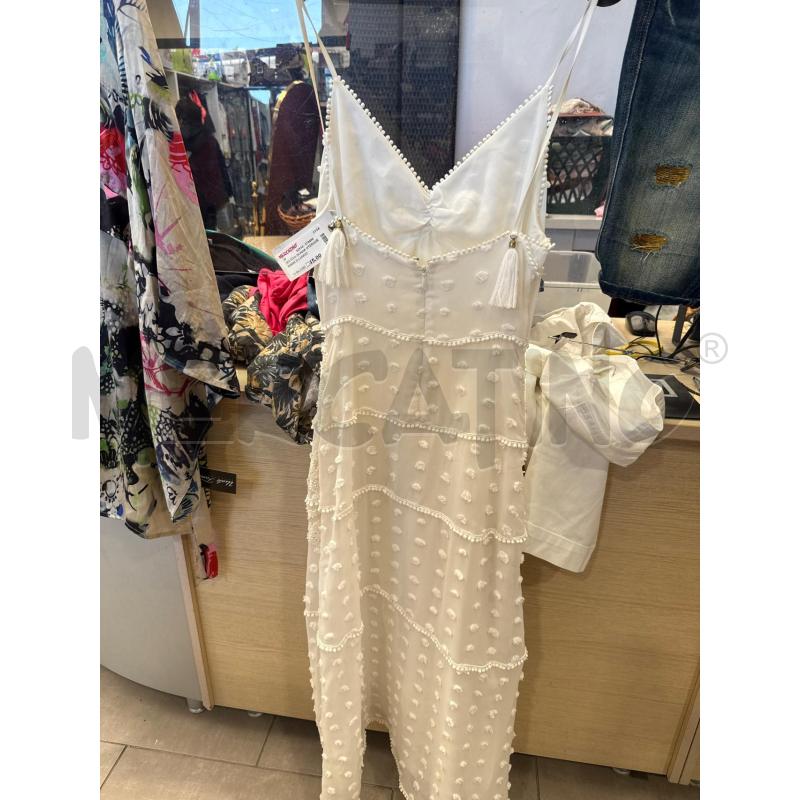 VESTITO DONNA UTERQUE BIANCO LUNGO | Mercatino dell'Usato San giovanni teatino 2