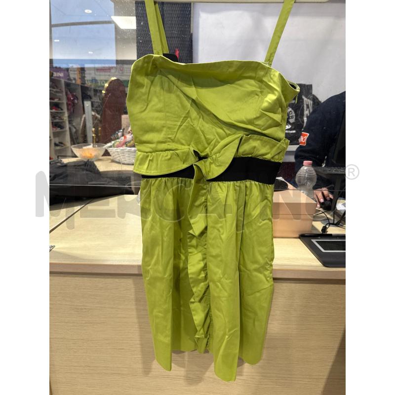 VESTITO DONNA VERDE MOSCHINO | Mercatino dell'Usato San giovanni teatino 1
