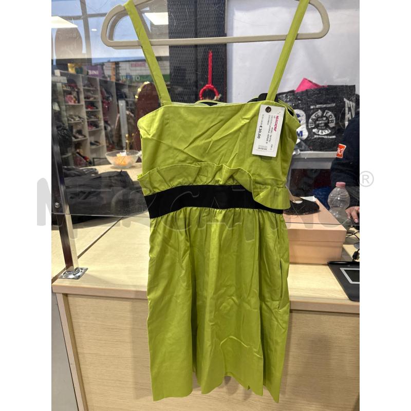 VESTITO DONNA VERDE MOSCHINO | Mercatino dell'Usato San giovanni teatino 2