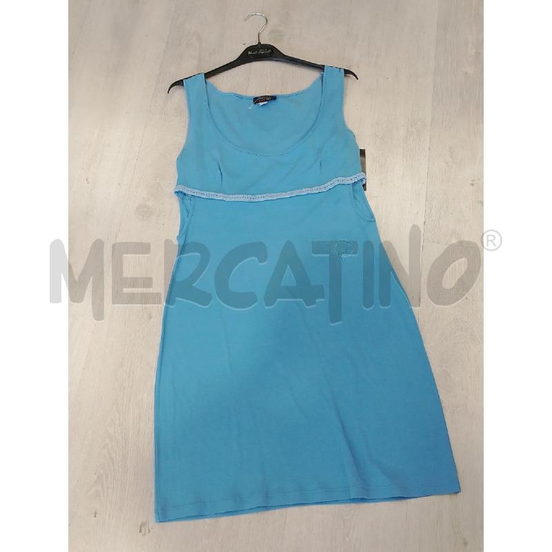 VESTITO DONNA VERSACE CLASSIC AZZURRO | Mercatino dell'Usato San giovanni teatino 1