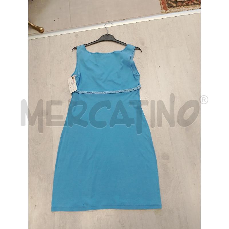 VESTITO DONNA VERSACE CLASSIC AZZURRO | Mercatino dell'Usato San giovanni teatino 2