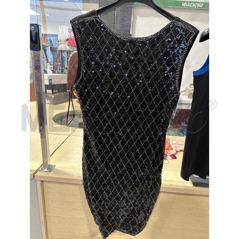 VESTITO DONNA VINCE OTTO NERO PAILLETTES | Mercatino dell'Usato San giovanni teatino 1