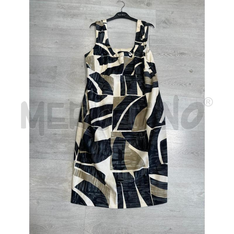 VESTITO DONNA WEEKEND MAX MARA BLU MARRONE BEIGE | Mercatino dell'Usato San giovanni teatino 1