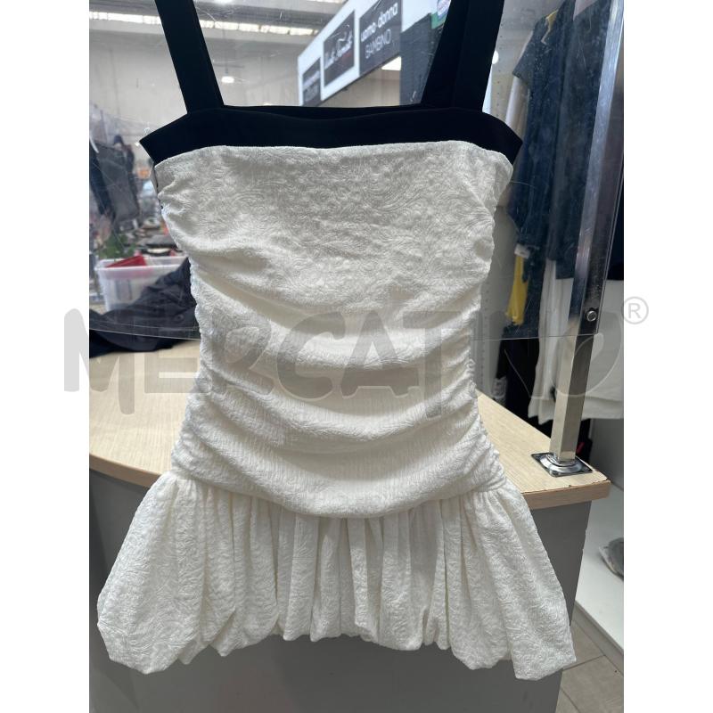 VESTITO DONNA ZARA BIANCO NERO  | Mercatino dell'Usato San giovanni teatino 3