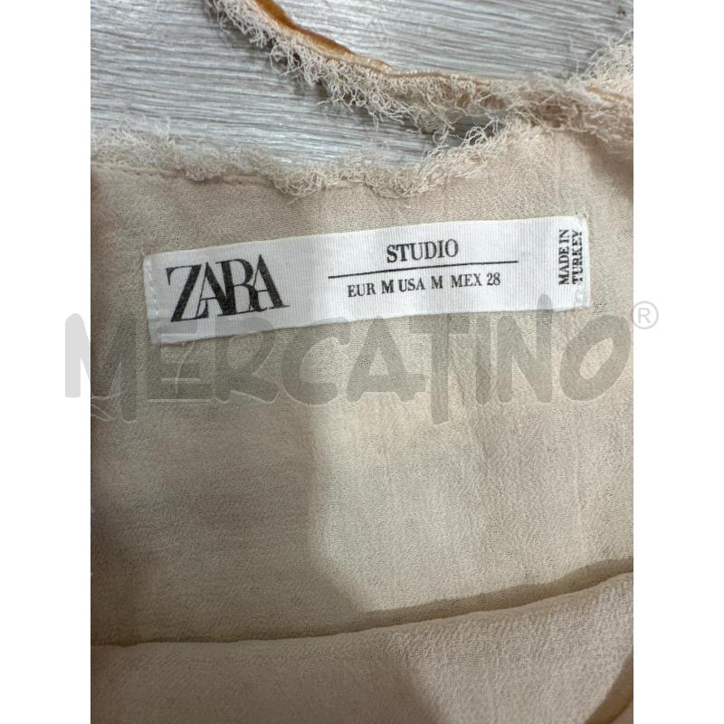 VESTITO DONNA ZARA BIANCO TRAFORATO | Mercatino dell'Usato San giovanni teatino 2