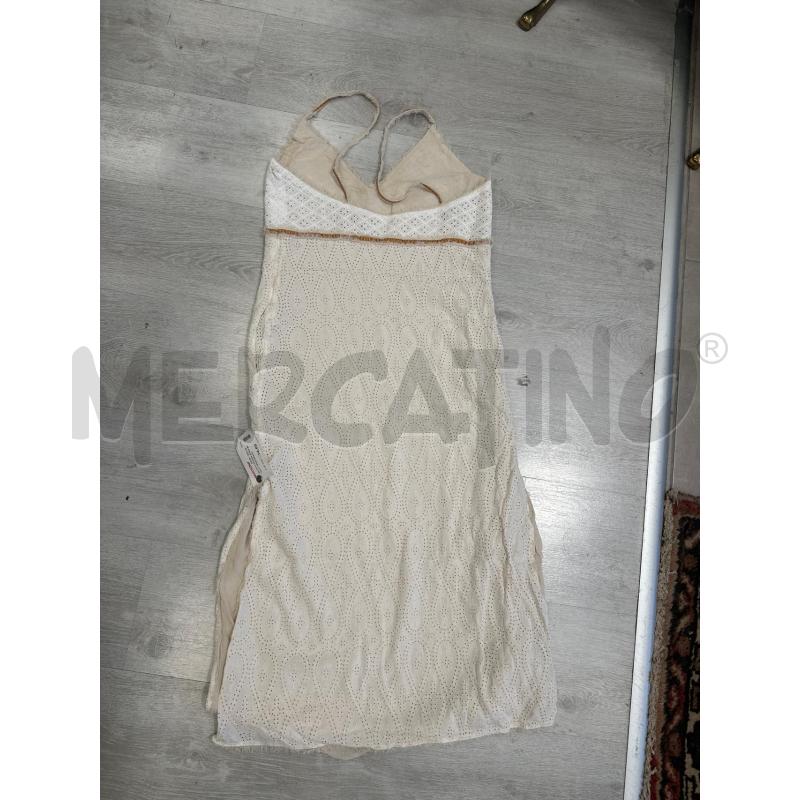 VESTITO DONNA ZARA BIANCO TRAFORATO | Mercatino dell'Usato San giovanni teatino 3