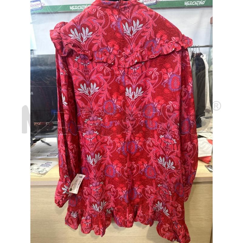 VESTITO DONNA ZARA FUCSIA FANTASIA  | Mercatino dell'Usato San giovanni teatino 3