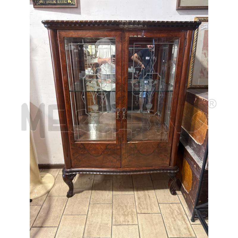 VETRINETTA DUE ANTE LEGNO PIEDINI | Mercatino dell'Usato San giovanni teatino 2