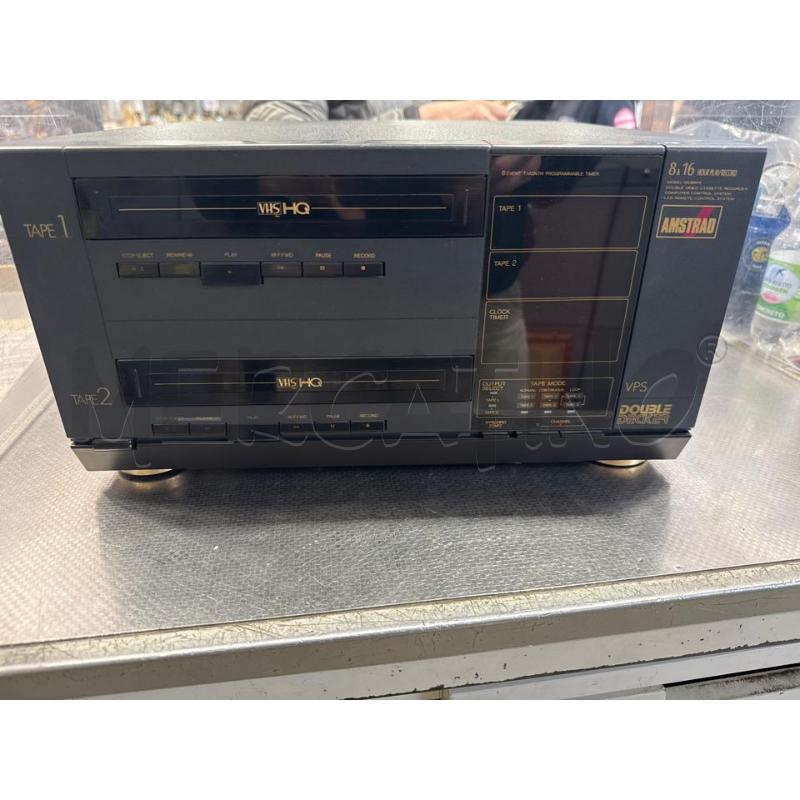 VIDEOREGISTRATORE AMSTRAD DOUBLE DECK  | Mercatino dell'Usato San giovanni teatino 1