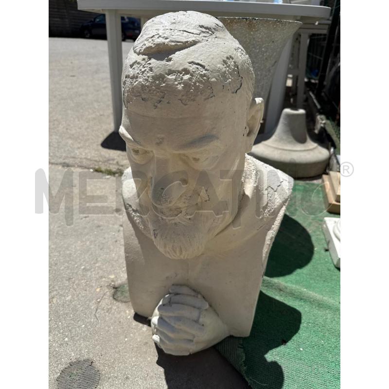 VOLTO PADRE PIO CEMENTO  | Mercatino dell'Usato San giovanni teatino 1