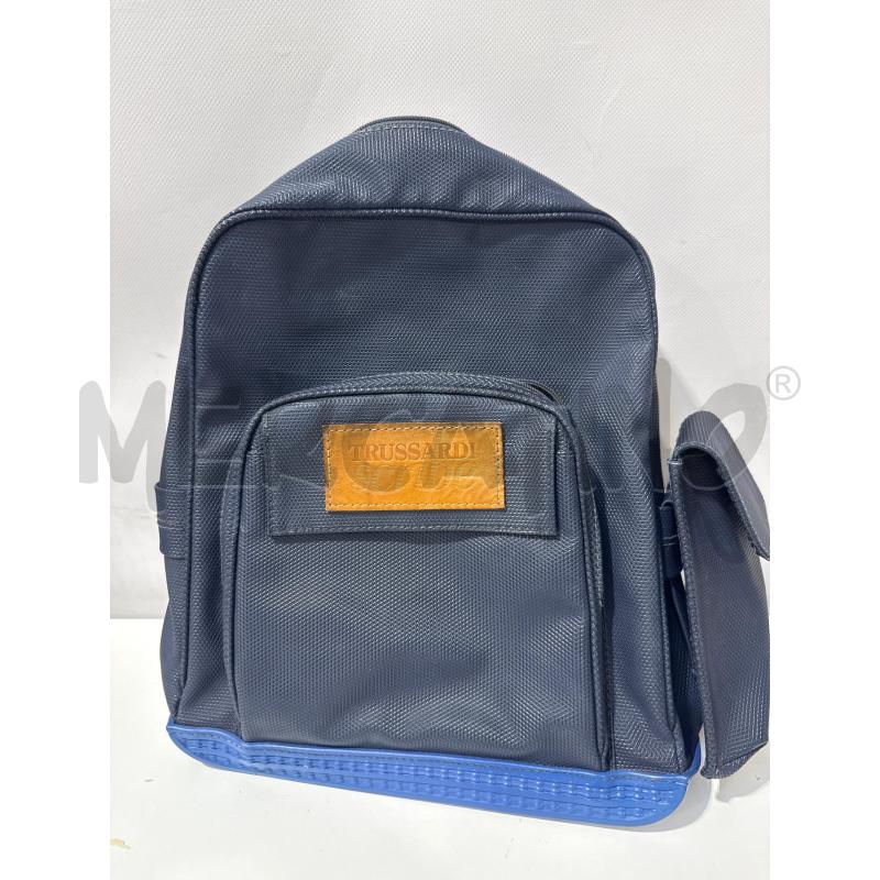 ZAINO DONNA TRUSSARDI SCRIBE BLU  | Mercatino dell'Usato San giovanni teatino 1