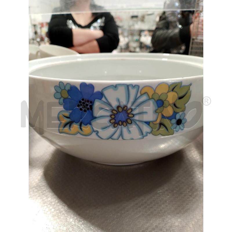 ZUPPIERA BAVARIA BORDO BLU FIORI | Mercatino dell'Usato San giovanni teatino 3