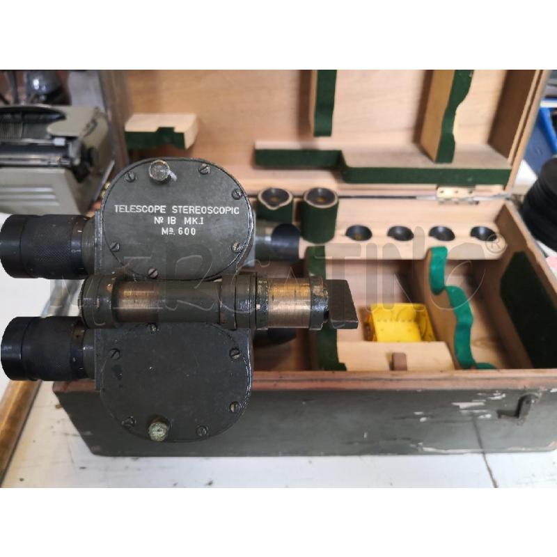 BINOCOLO DA TRINCEA INGLESE COMPLETO CON CASSA | Mercatino dell'Usato Savigliano 5