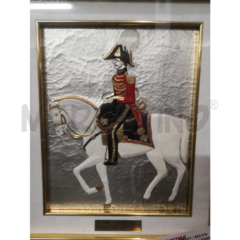 QUADRO CAVALLO LAMINA ARGENTO BRUNNELESCHJ | Mercatino dell'Usato Savigliano 2
