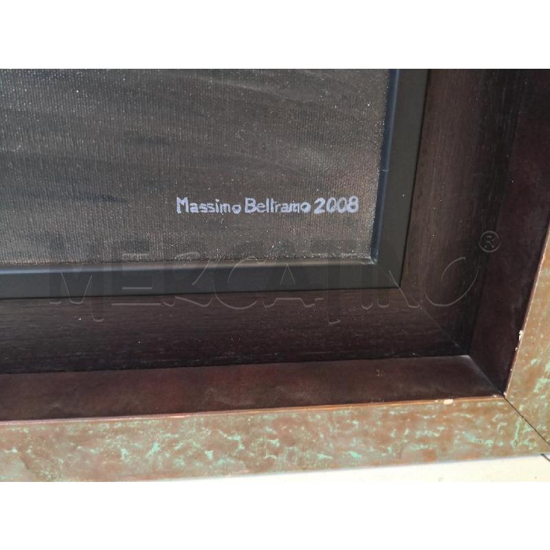 QUADRO PITTURA OLIO MASSIMO BELTRAMO IL GABBIANO | Mercatino dell'Usato Savigliano 2