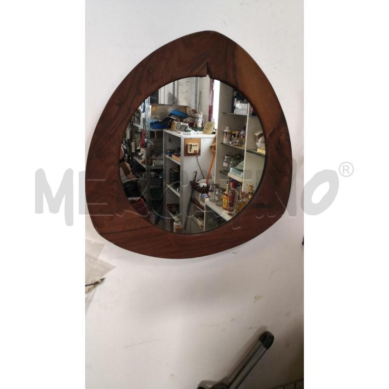 SPECCHIERA TEAK DESIGN C.GRAFFI/F.CAMPO ANNI 50 | Mercatino dell'Usato Savigliano 1