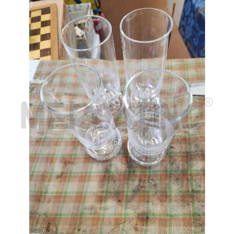 BICCHIERI PZ. 4 CAMPARI DESAIN | Mercatino dell'Usato Peveragno 2