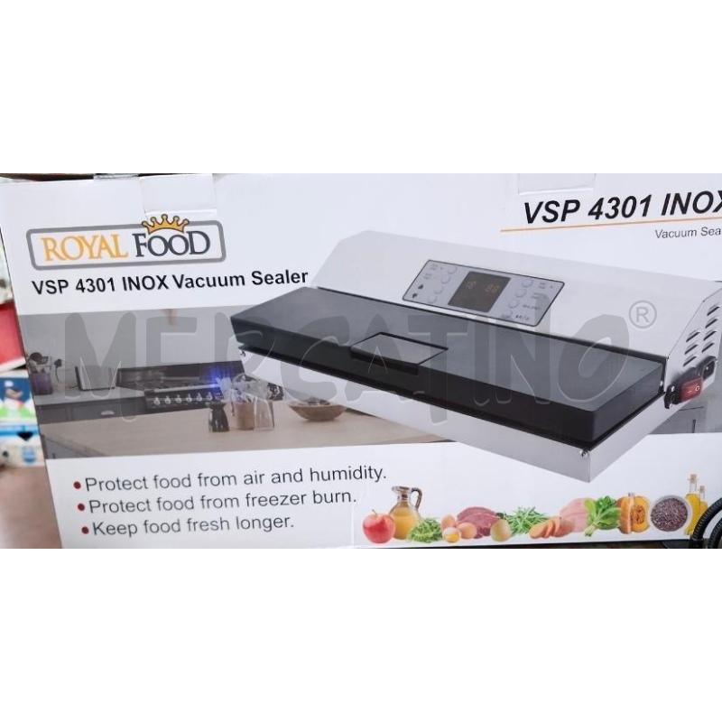 SOTTOVUOTO  PROFESSIONAL ROYAL FOOD | Mercatino dell'Usato Peveragno 5
