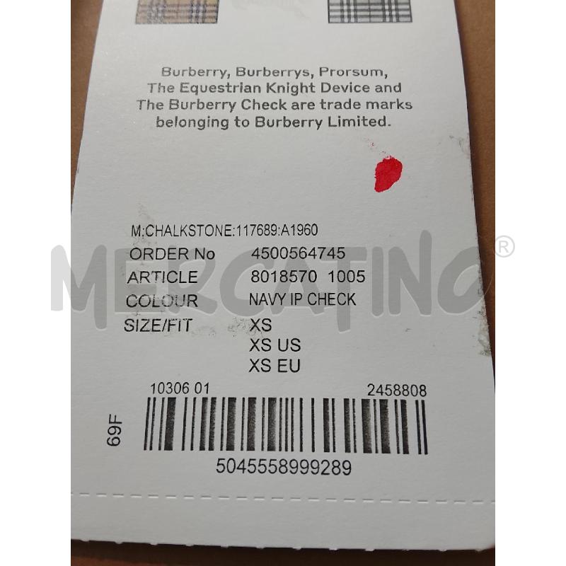 CAMICIA UOMO BURBERRY | Mercatino dell'Usato Cantu' 4