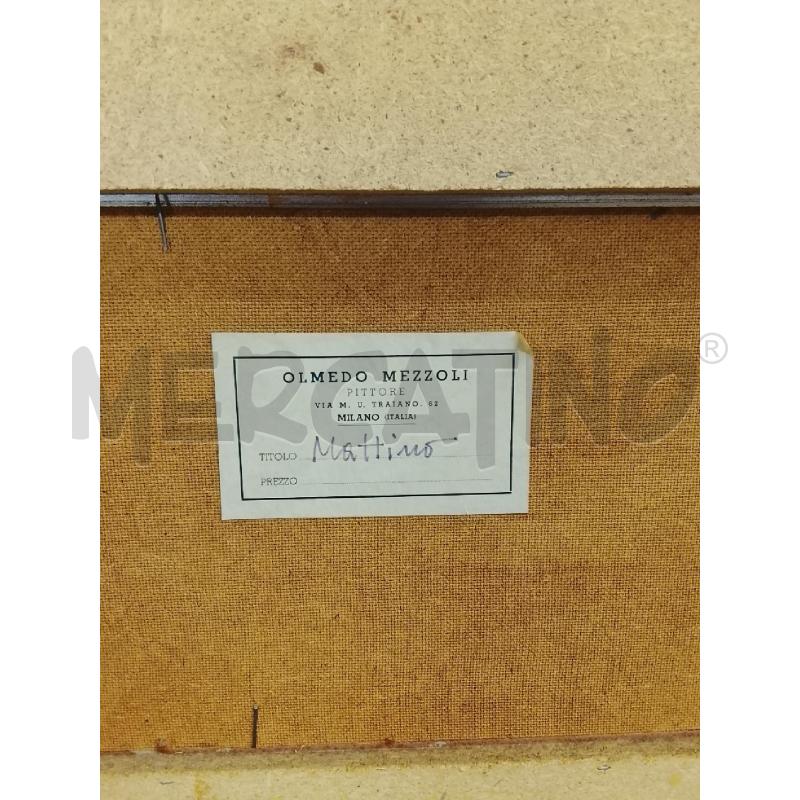 QUADRO OLMEDO MEZZOLI | Mercatino dell'Usato Cantu' 3