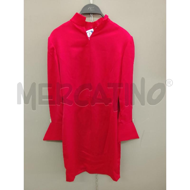 VESTITO DONNA ROSSO SARTORIA | Mercatino dell'Usato Cantu' 3