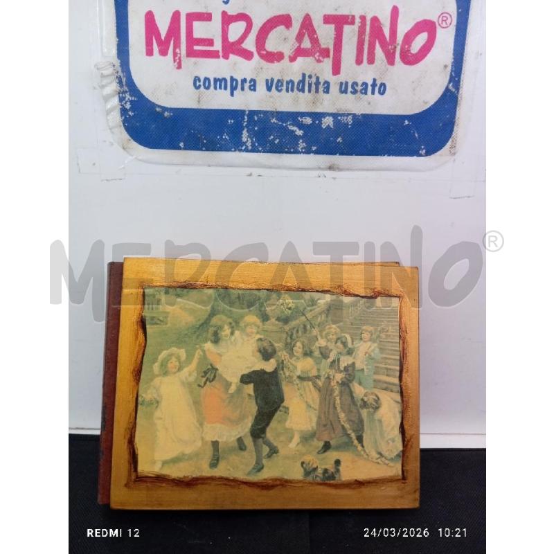 ALBUM FOTOGRAFICO STILE DECOUPAGE IN FOGLIA D'ORO | Mercatino dell'Usato Catania stazione centrale 1