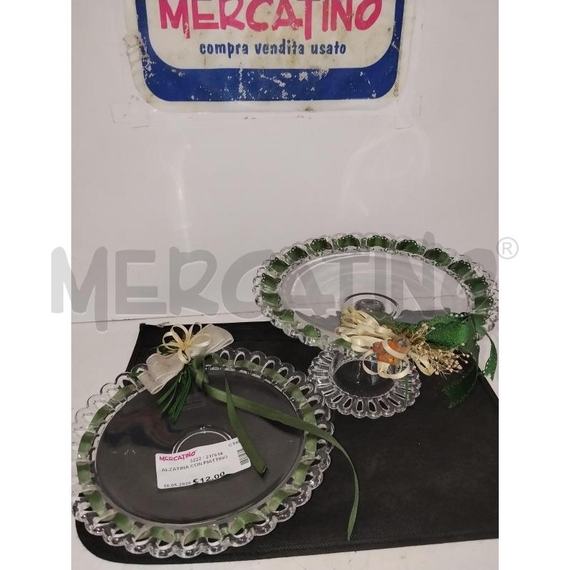 ALZATINA CON PIATTINO | Mercatino dell'Usato Catania stazione centrale 1
