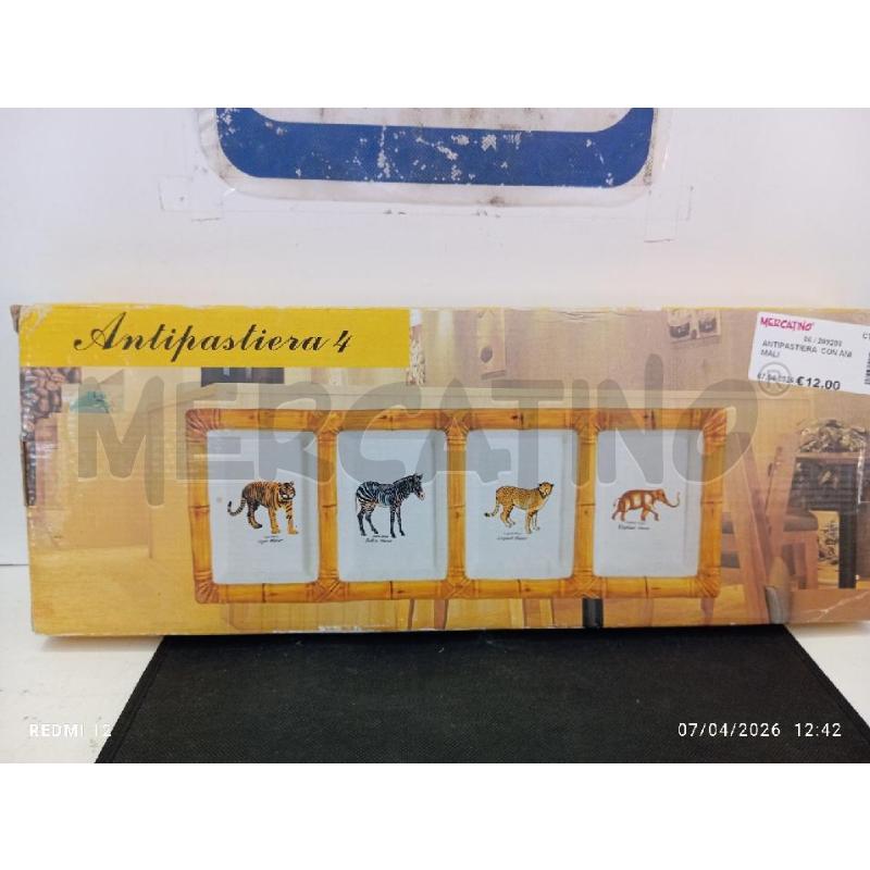 ANTIPASTIERA  CON ANIMALI | Mercatino dell'Usato Catania stazione centrale 1
