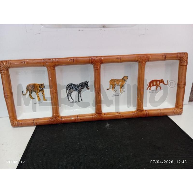 ANTIPASTIERA  CON ANIMALI | Mercatino dell'Usato Catania stazione centrale 2