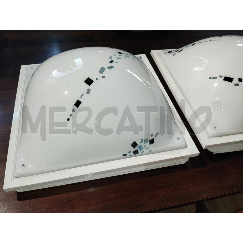 APPLIQUE ANNI 80 PLEXIGLASS CURVO 3 PZ 40X 40 | Mercatino dell'Usato Catania stazione centrale 3