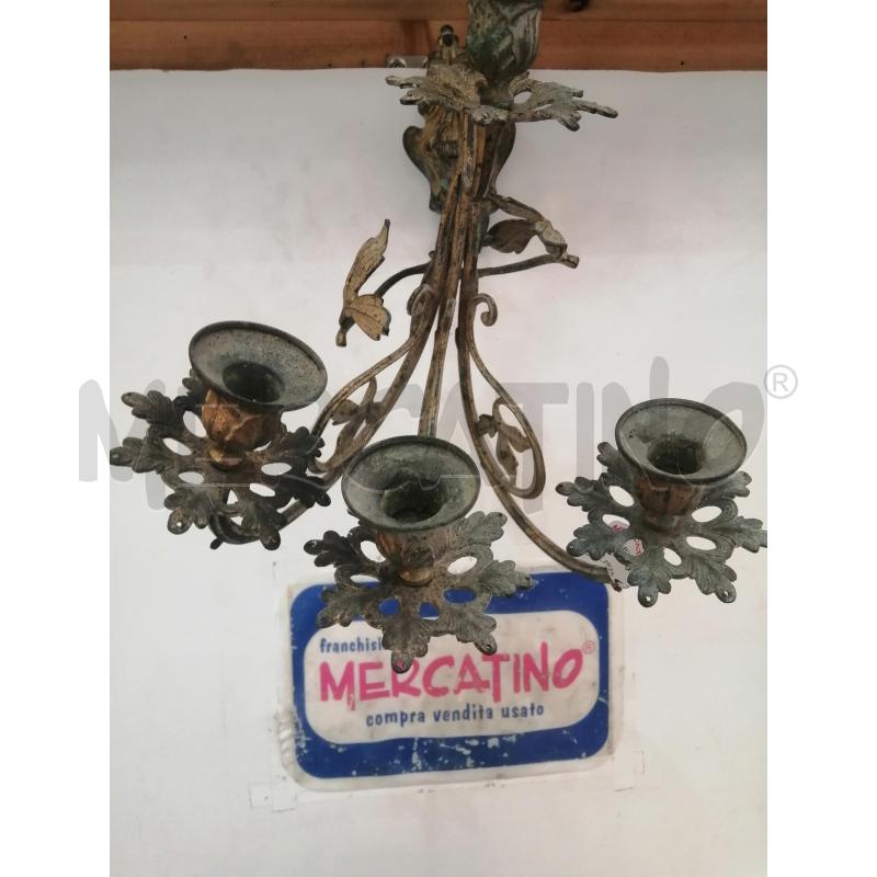 APPLIQUE A TRE BRACCI PRIMI 900 | Mercatino dell'Usato Catania stazione centrale 1