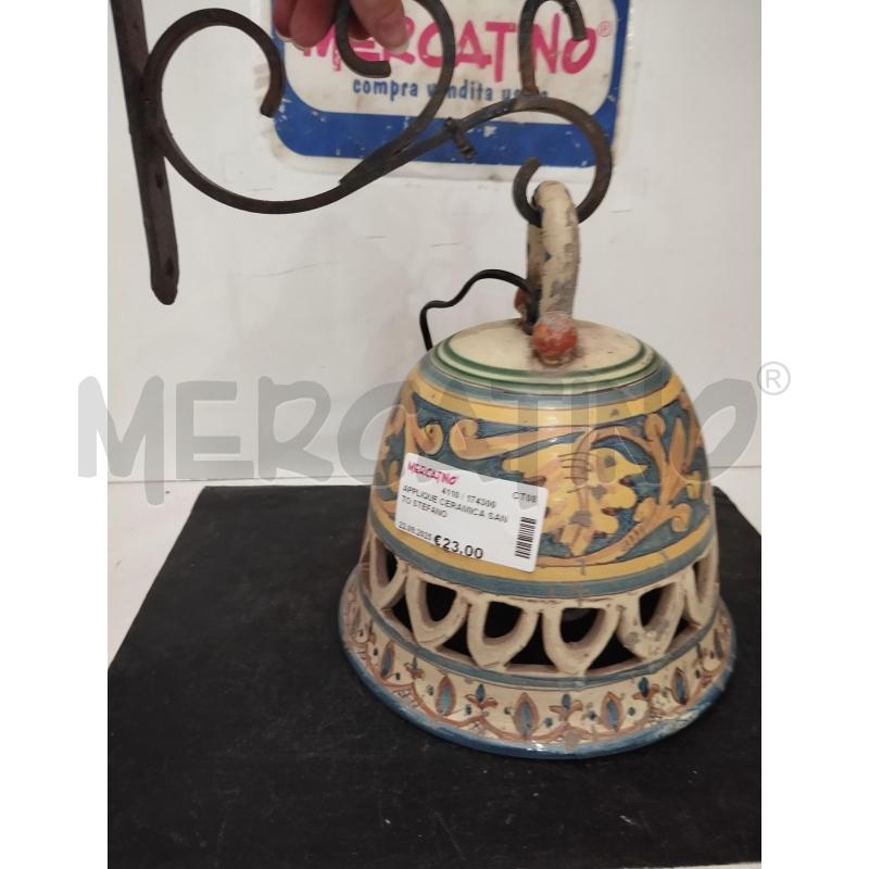 APPLIQUE CERAMICA SANTO STEFANO | Mercatino dell'Usato Catania stazione centrale 2