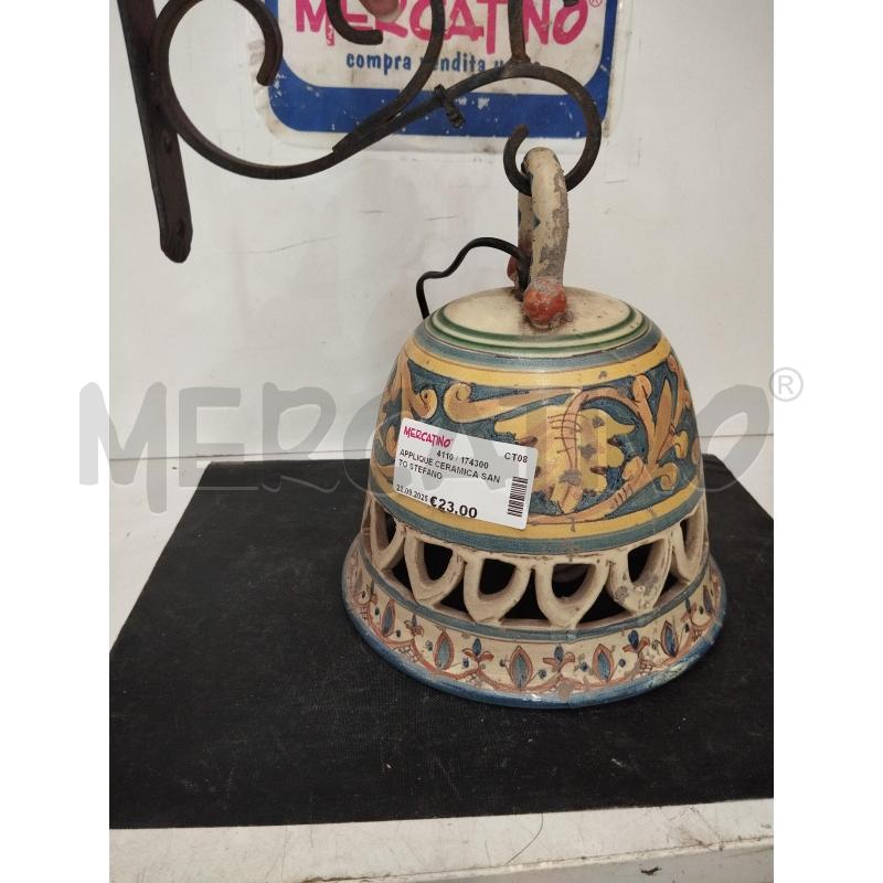 APPLIQUE CERAMICA SANTO STEFANO | Mercatino dell'Usato Catania stazione centrale 3