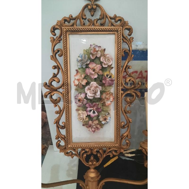 APPLIQUE COPPIA CON CAPODIMONTE | Mercatino dell'Usato Catania stazione centrale 3