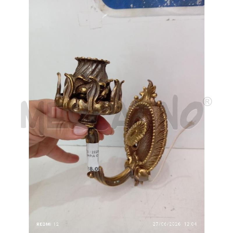 APPLIQUE  COPPIA OTTONE | Mercatino dell'Usato Catania stazione centrale 3