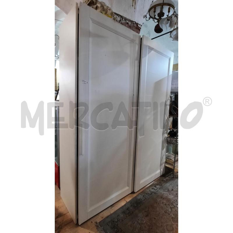 ARMADIO A DUE ANTE BIANCO SCORREVOLE | Mercatino dell'Usato Catania stazione centrale 1