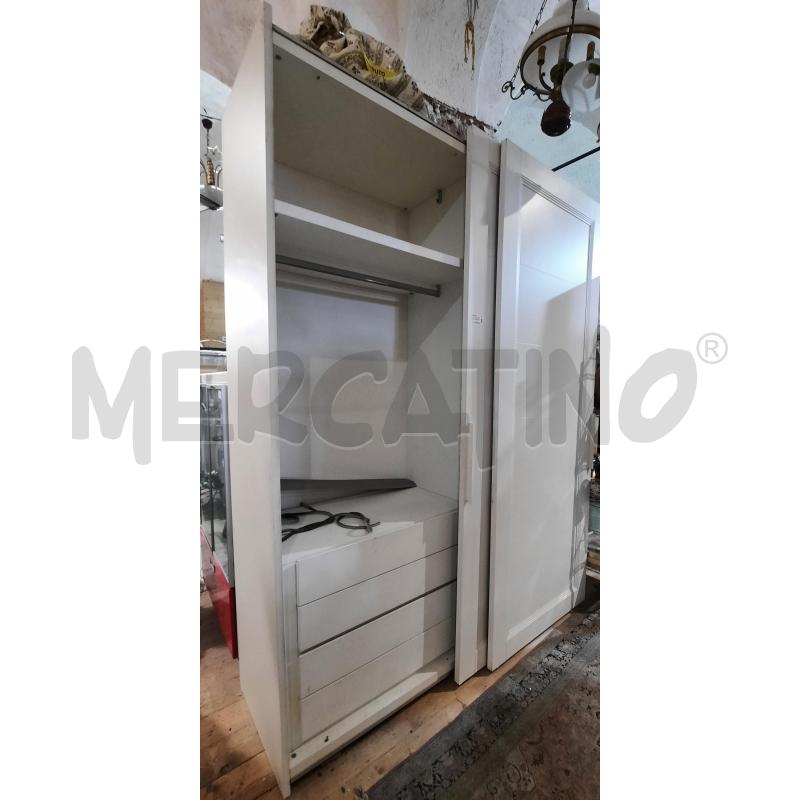ARMADIO A DUE ANTE BIANCO SCORREVOLE | Mercatino dell'Usato Catania stazione centrale 2