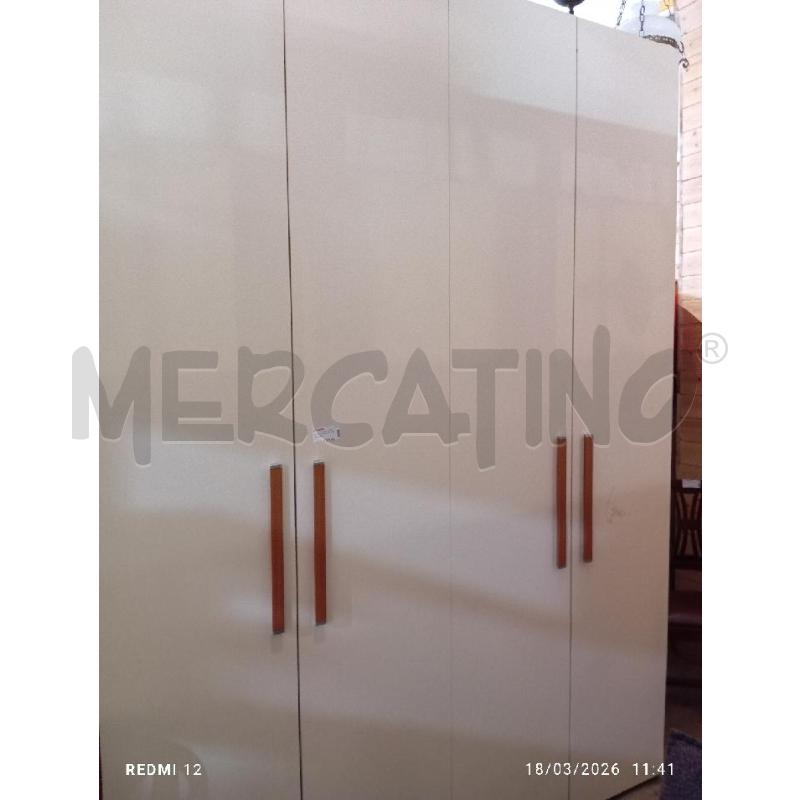 ARMADIO  DUE ANTE NOCE E BEIGE | Mercatino dell'Usato Catania stazione centrale 3