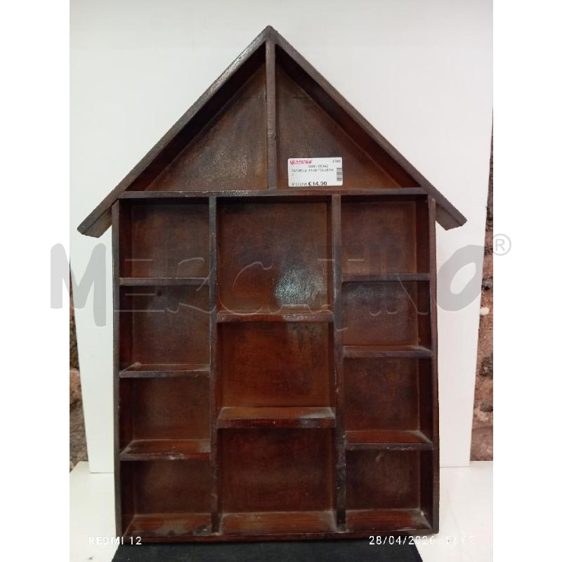 BACHECA  CASETTA LEGNO | Mercatino dell'Usato Catania stazione centrale 1