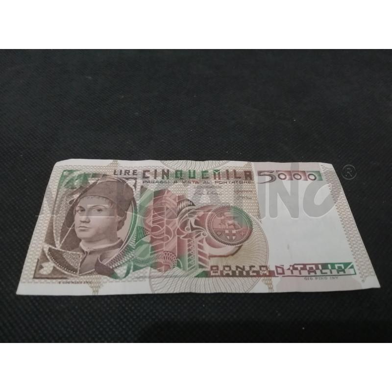 BANCONOTA CINQUEMILA | Mercatino dell'Usato Catania stazione centrale 1