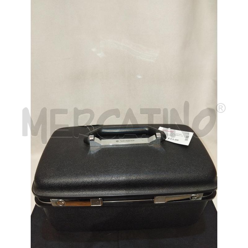 BEAUTY CASE RIGIDO SAMSONITE NERO  | Mercatino dell'Usato Catania stazione centrale 2