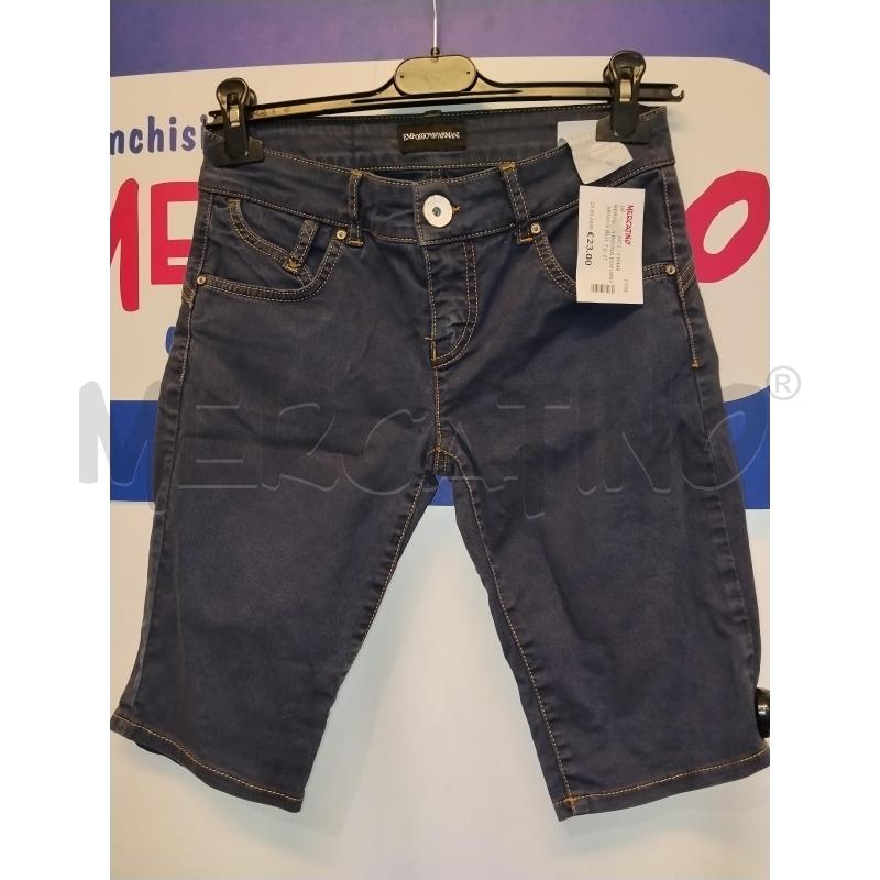 BERMUDA DONNA EMPORIO ARMANI BLU | Mercatino dell'Usato Catania stazione centrale 1